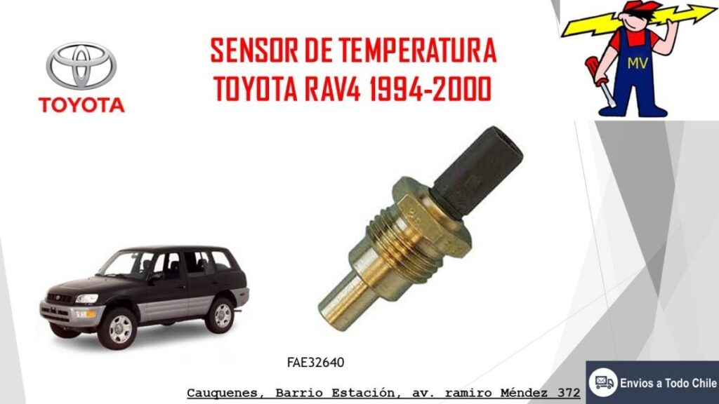 Sensor De Temperatura Toyota Rav4 1994 2000 Fae32640 MV Electro Mecanica